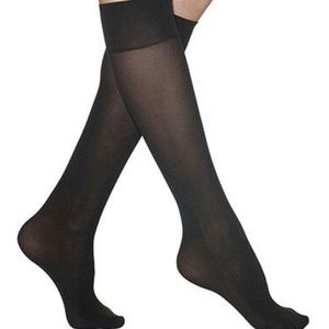 SILKIES Microfiber Black Trouser socks (NEW)